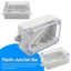 Hộp nối nhựa NOTE1 Hộp nối 40 * 68 * 100mm Hộp dự án điện màu trắng chống nước