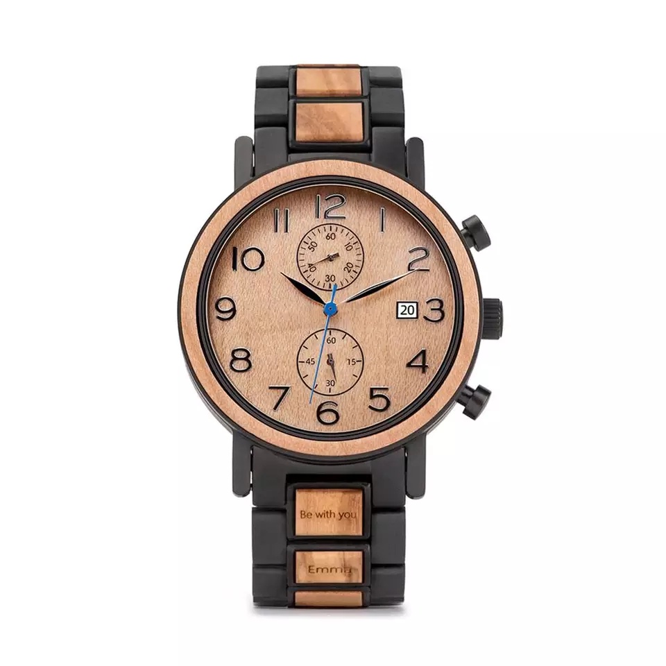 Đồng hồ đeo tay nam vỏ gỗ WoodWatch GS20