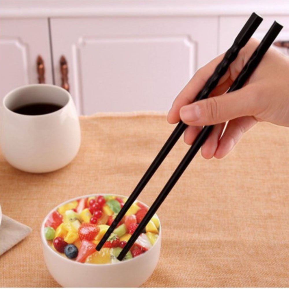 đũa nhựa phíp đen cao cấp chất lượng cao 10 đổi tiện lợi aladanh-net-vn