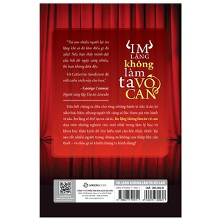 SÁCH: Im lặng không làm ta vô can (Why we act) - Tác giả Catherine A. Sanderson