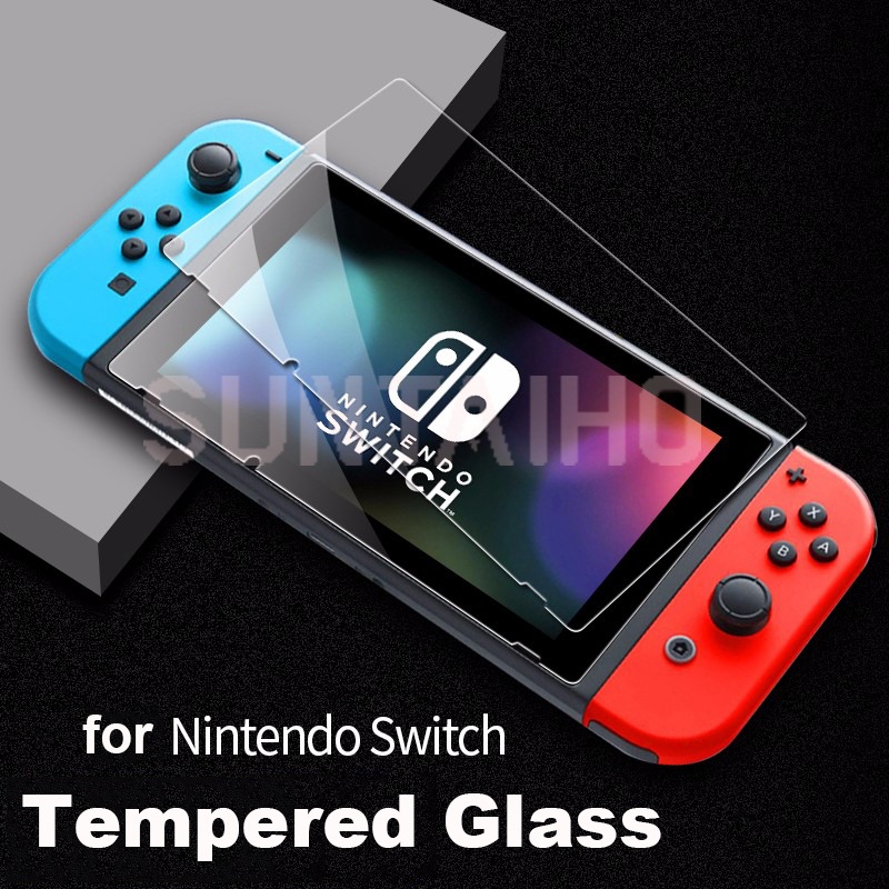 Switch Kính cường lực siêu trong suốt cho Nintendo Switch 1 / 2 / Lite / OLED Có thể gắn được Loacl