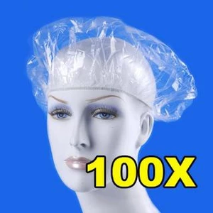 Disposable shower cap bathroom Hair Salon Shower 100Pcs-167