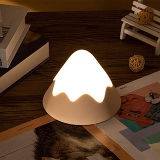 Đèn Ngủ Để Bàn Kiểu Dáng Sang Trọng Núi Fuji Decor Trang Trí, Tích Điện USB, Quà Tặng Sinh Nhật MEILI STORE