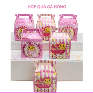 ( 9 MẪU ) Hộp quà theo chủ đề bé gái SET 6 cái