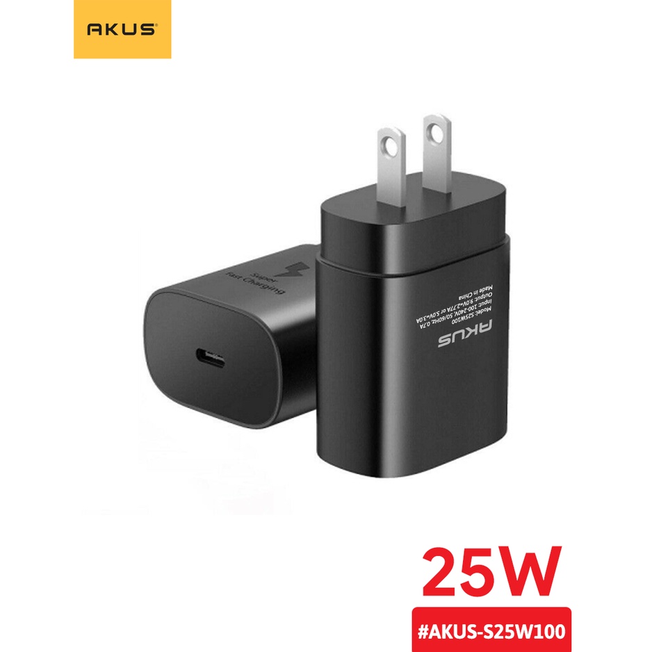 Ảnh Củ sạc 25w sạc nhanh AKUS-S25W100 - HÀNG CHÍNH HÃNG 4