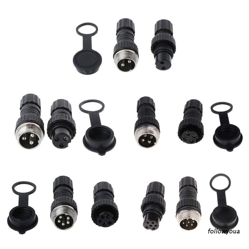 Ổ cắm cảm biến chống nước Gx16 2 / 3 / 4 / 5 / 6 pin mới chuyên dụng