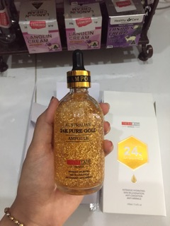 Serum Australia 24k Pure Gold Ampoule 100ml (serum tinh chất vàng 24k cao cấp Thera Lady Úc)