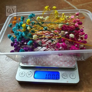 Hoa baby khô nhiều màu trang trí resin, decor...