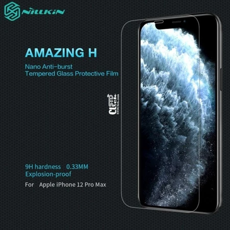 Miếng Dán Kính Cường Lực Nillkin Cho iPhone 12 Pro Max, iPhone 12 Pro, iPhone 12, iPhone 12 Mini. Kính Cường Lực iPhone