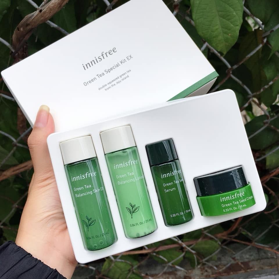 MẪU MỚI - BỘ KIT TRÀ XANH INNISFREE GREEN TEA SPECIAL KIT EX - HÀNG ...