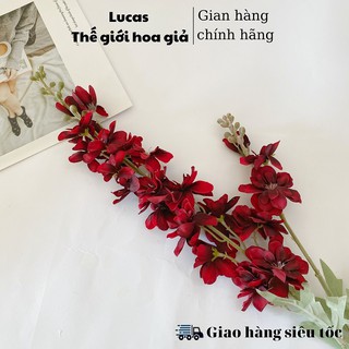 Combo 10 hoa giả - Hoa phi yến Lucas 70cm trang trí bền, đẹp, thanh mát