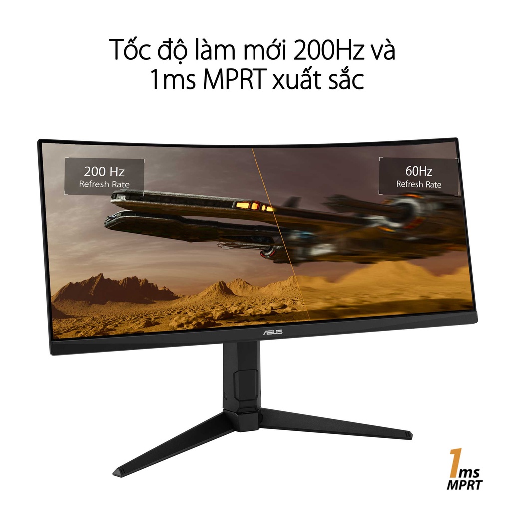 Màn Hình Máy Tính Asus TUF Gaming VG30VQL1A 29.5 Inch WFHD VA 200Hz Cong -  Hàng Chính Hãng | Shopee Việt Nam