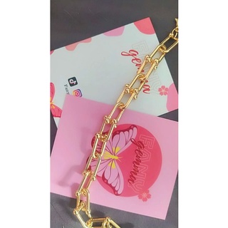 Vòng tay mắt xích rosé  chỉnh size theo yêu cầu. (link mới)