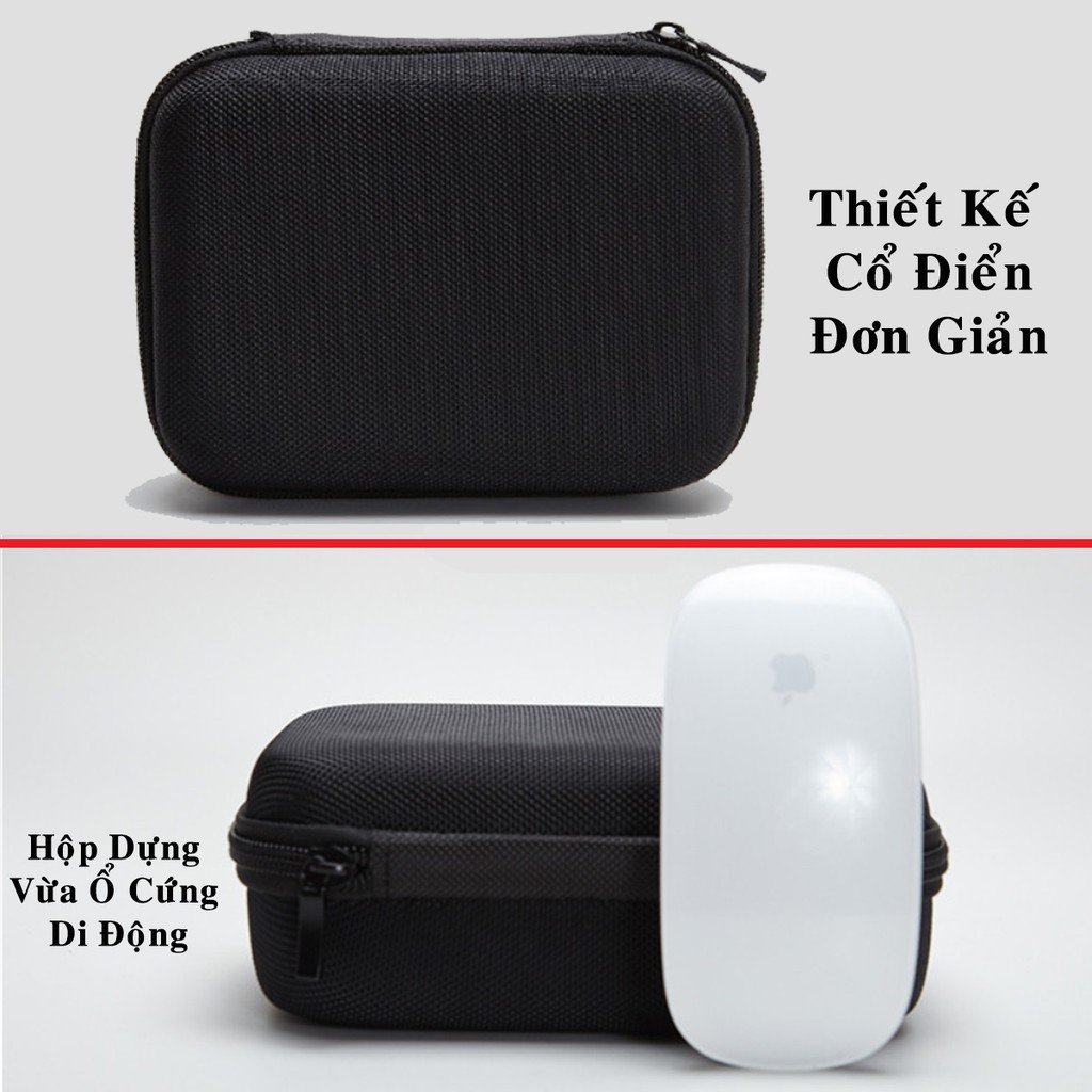 Ảnh Hộp Đựng Tai Nghe Cáp Sạc Củ Sạc Điện Thoại Pin Đồng Hồ Thông Minh – Bảo Vệ Phụ Kiện Di Động LapTop Chính Hãng Amalife 3
