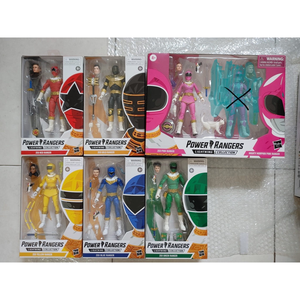 Mô hình nhân vật - Power Rangers Lightning Collection Zeo | Shopee