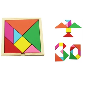 Đồ chơi gỗ sáng tạo tư duy ghép hình Trí Uẩn 7 mảnh cỡ 11.7x11.7cm