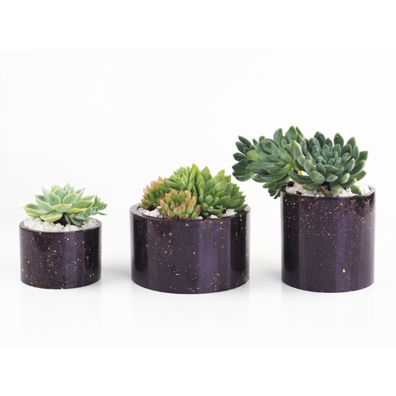 Khuôn silicon đúc làm chậu hoa/đồ trang trí làm thủ công DIY