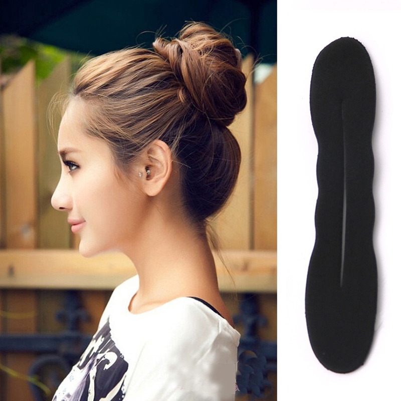 Dụng cụ búi tóc bằng mút tiện lợi thời trang cho nữ