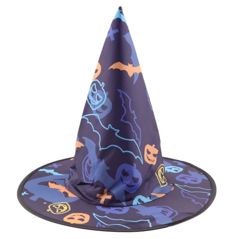 Bầu trời Halloween Phù Thủy Mũ Phù Thủy Trang Phục Dự Tiệc Mũ Quỷ Mũ Cosplay Đạo Cụ