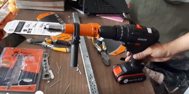 RÚT LIVE GẮN MÁY KHOAN TIÊN DỤNG KAPUSI-K6798 | Shopee Việt Nam
