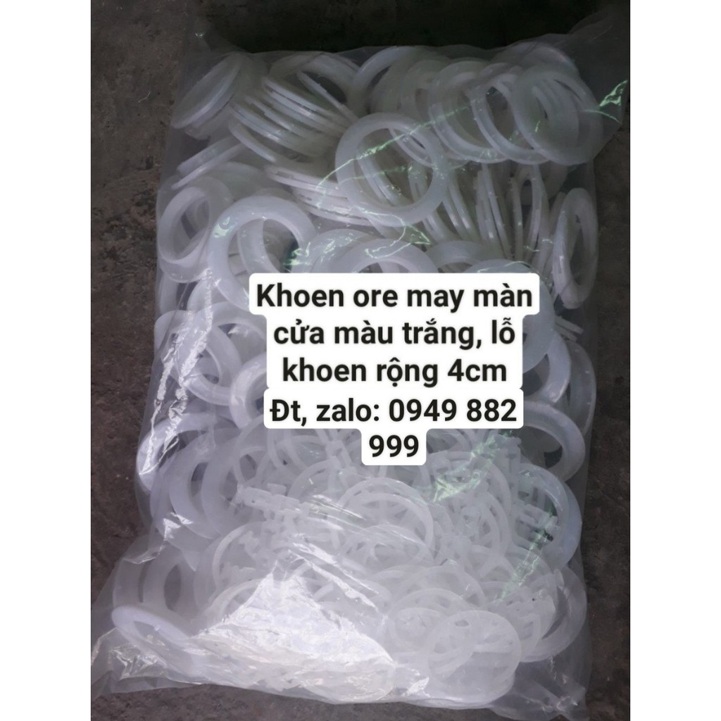 Khoen Ore May Rèm Cửa Màu Trắng | Shopee Việt Nam