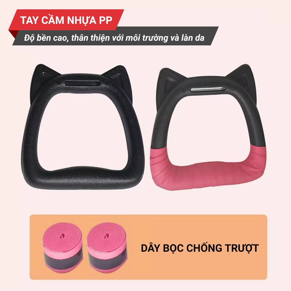 Ảnh Vòng treo đu xà đơn trẻ em Gymnastic rings GoodFit kháng lực chịu tại 200kg, dây treo tùy chỉnh GF002E 3
