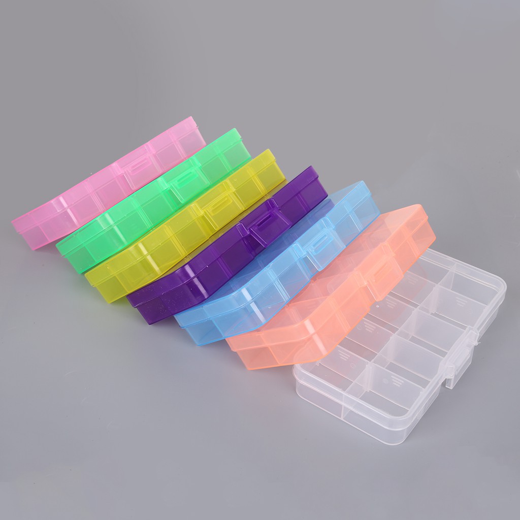 Ảnh BEADIA 1 Hộp Nhựa Trong Suốt Đựng Trang Sức 3