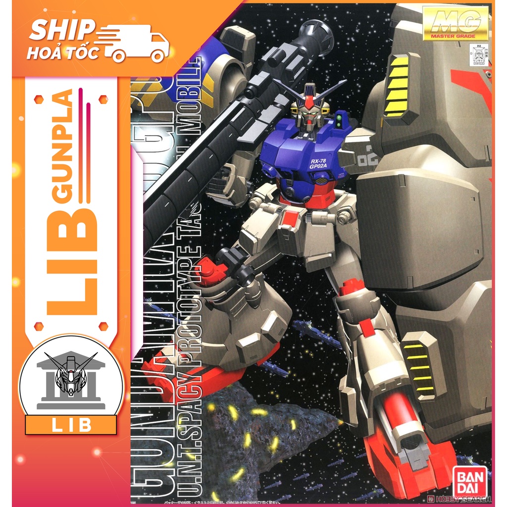 Mô hình lắp ráp Bandai Gundam MG 1/100 Gundam GP02 PHYSALIS | Shopee ...