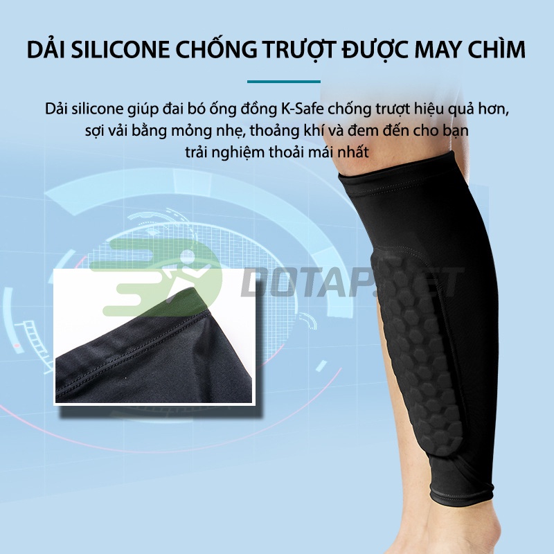 Ảnh Băng Bảo Vệ Ống Đồng MixSport Với Miếng Lót Đệm Giày Giảm Chấn Thương, Giảm Đau Trong Bóng Đá 4