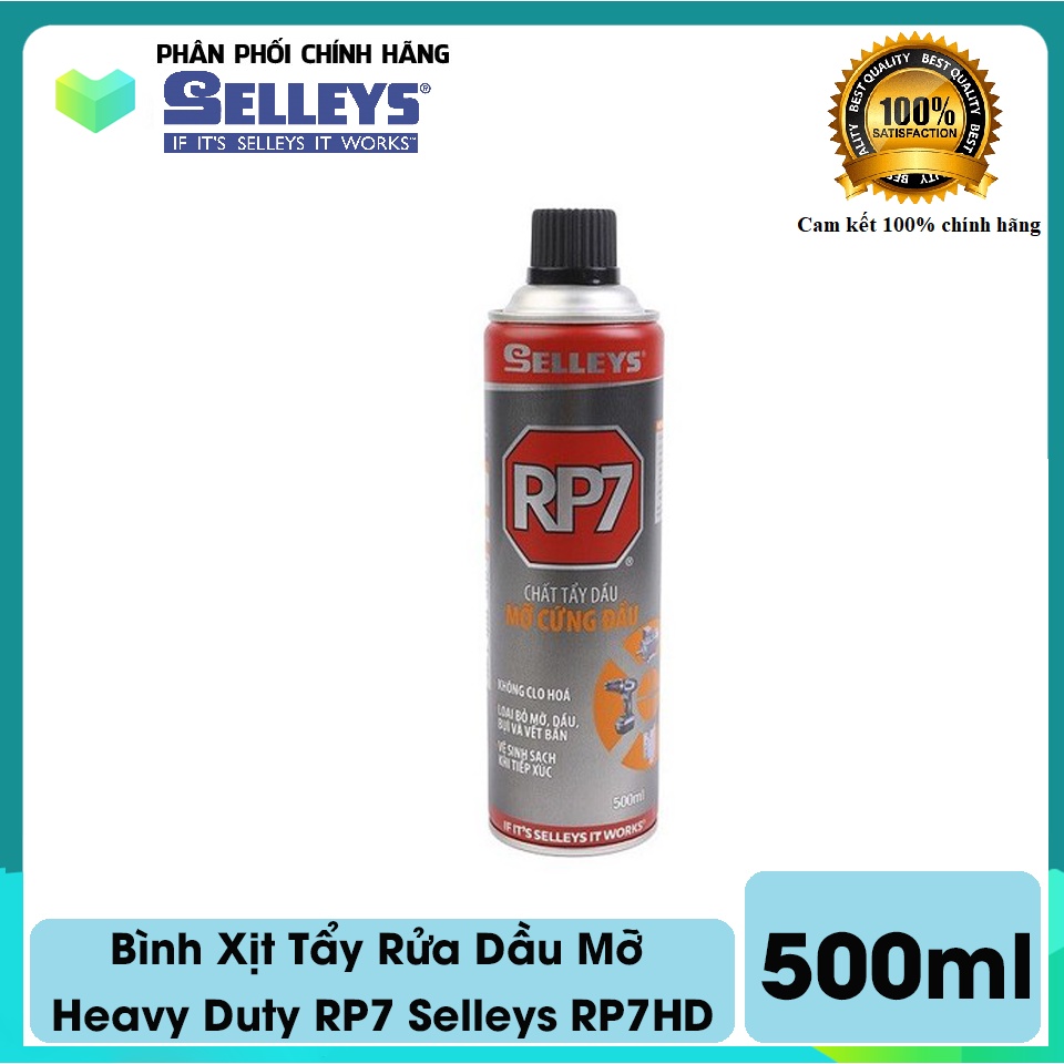 Bình Xịt Tẩy Rửa Dầu Mỡ Heavy Duty RP7 Selleys RP7HD 500ml | Shopee ...