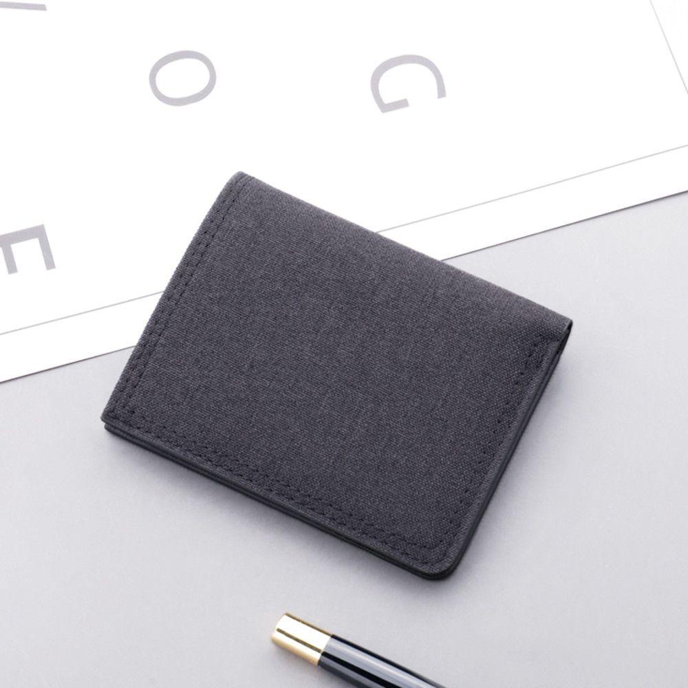 [Giá tốt nhất] Ví đựng tiền xu Mini TỰ NHIÊN Hộp đựng thẻ vải Canvas thời trang đơn giản