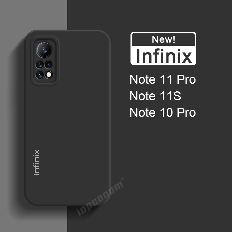 Ốp điện thoại silicon mềm thời trang mới Infinix Note 11S 10 12 VIP G88 12I Vỏ màu kẹo mờ