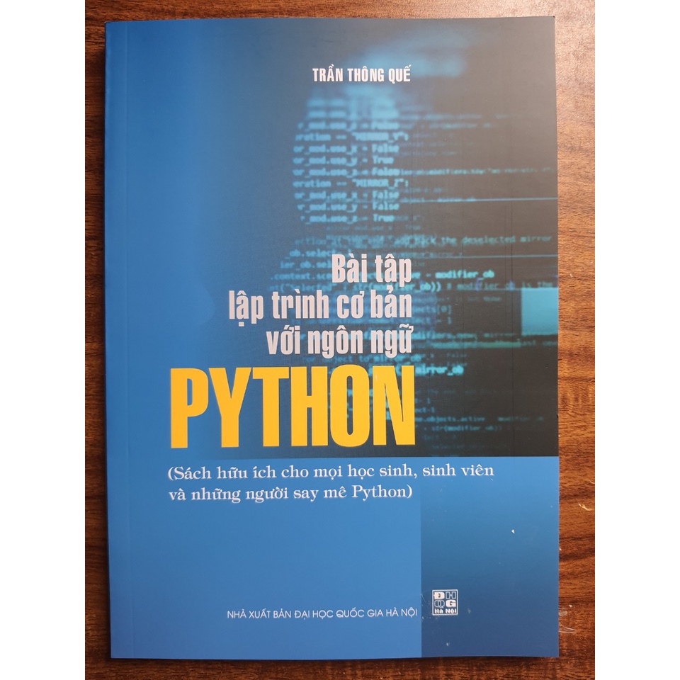 Ảnh Sách - Bài tập lập trình cơ bản với ngôn ngữ Python 1