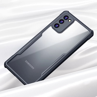 Ốp điện thoại acrylic+TPU trong suốt chống sốc cho Samsung Galaxy A26 A36 A56 A16 A06 A25 A35 A55 A15 A05 A05s A54 A34 A14 A73 A53 A33 A13 4G 5G A03 A03s A04 A04s A04e