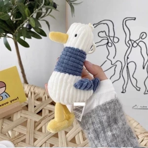 Móc khoá vịt vằn cute -Trang trí balo - túi tote - HÀNG CÓ SẴN Women Nữ Móc Chìa Khoá Móc Khóa
