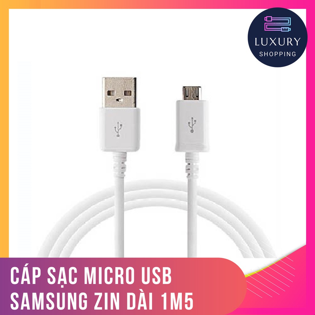 Cáp Sạc Micro USB SS Zin Dài 1m5 | Shopee Việt Nam
