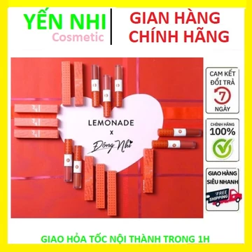 [CHUẨN CHÍNH HÃNG] SON KEM LÌ LEMONADE ĐÔNG NHI PERFECT COUPLE LIP LOVE EDITION