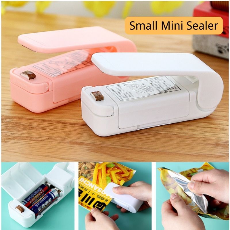 Máy dán/hàn miệng túi thực phẩm mini cầm tay chống ẩm, bảo quản tươi, hút chân không cho nhà bếp