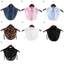 GAVESTO Dây Buộc Giả Vintage Cotton Có Thể Tháo Rời Quần Áo Phụ Kiện