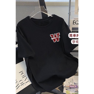 Áo thun HIIXIIVI 100% cotton tay ngắn cổ tròn in chữ phong cách Hàn Quốc thời trang mùa hè 2022 cho nữ