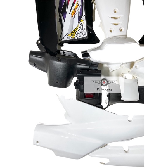 Dàn áo wave zx trắng - tặng team 3 lớp