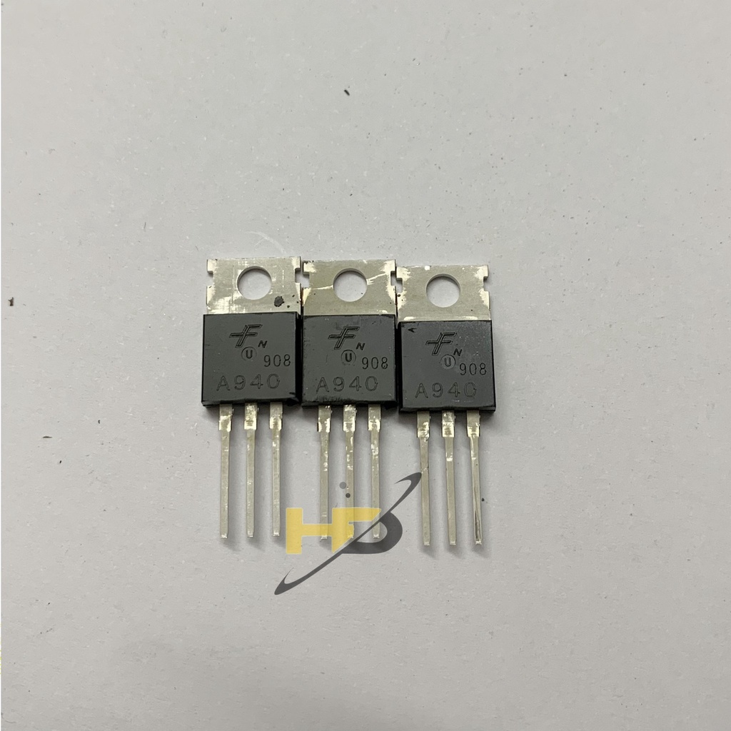 Gói 3 Transistor A940 PNP 1.5A 150V Loại TO-220 Dùng Trong Mạch Điện Tử ...