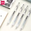 Bút Bi Nước Deli Viết Gel Bấm A575 Ngòi 0.5mm Mực Xanh Đen Đỏ Trơn Tru Học Sinh Văn Phòng
