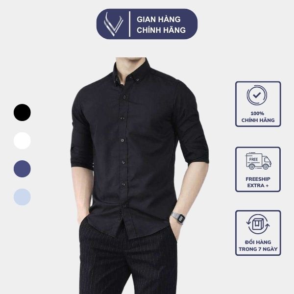 Áo Sơ Mi Nam Dài Tay Somi Thời Trang Chất Lụa Oxford Cao Cấp Thiết Kế Trẻ  Trung Sang Trọng | Shopee Việt Nam
