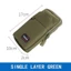 Túi đeo thắt lưng ZENZON Túi đeo thắt lưng ngoài trời bằng Nylon bền Colth Kaki Green Eo Fanny Pack