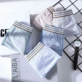 Hộp 4 chiếc quần lót nam - quần boxer Calvln kionine