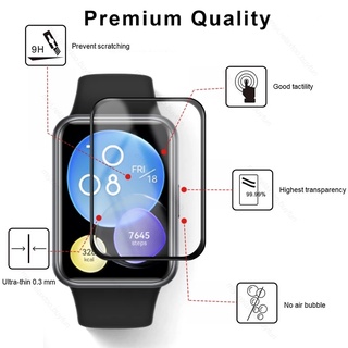 Kính Cường Lực 3D Bảo Vệ Màn Hình Cho Đồng Hồ Huawei watch fit 2 Fit2