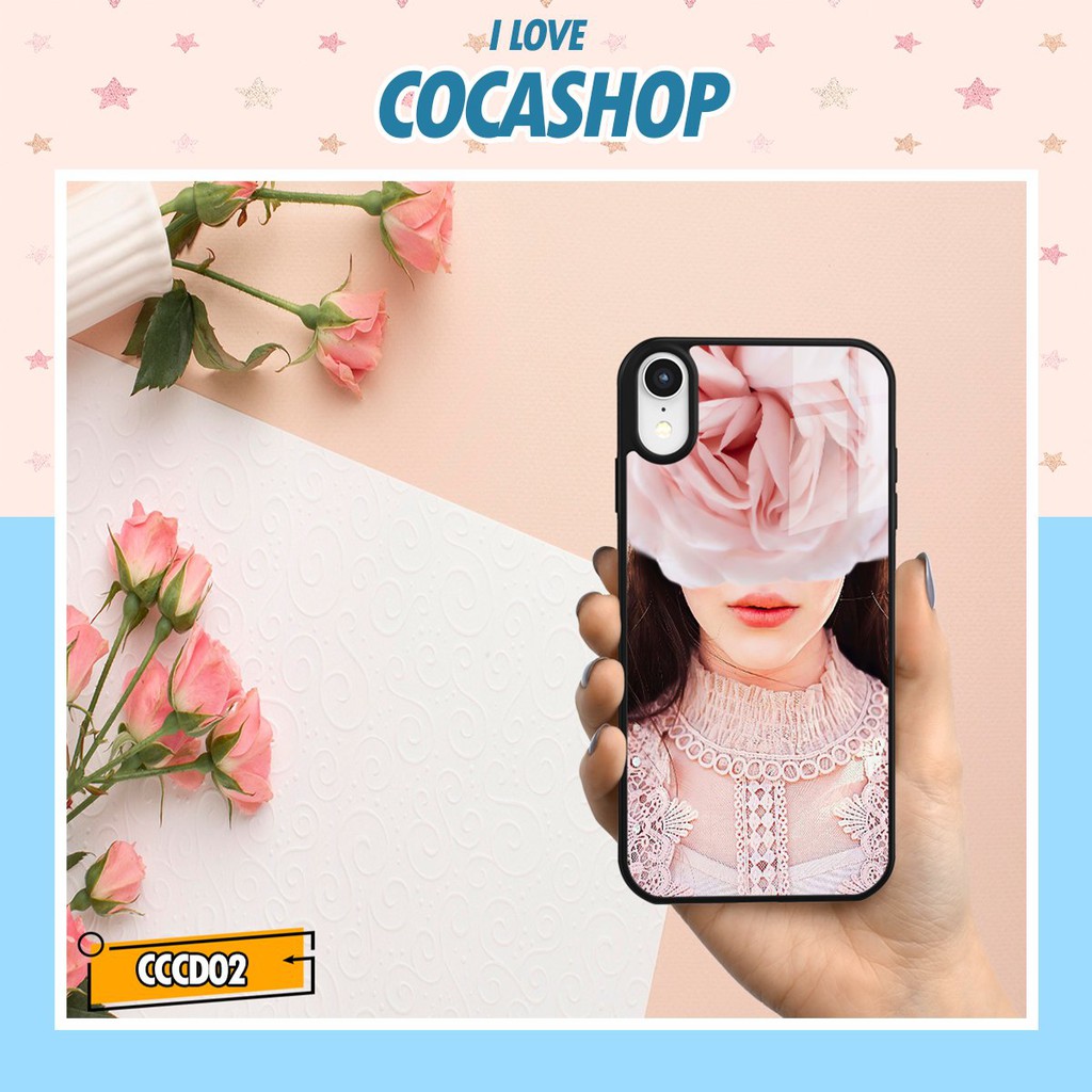 Ốp iphone in hình cực đẹp siêu bền cao cấp chống sốc - Cô gái quyến rũ màu hồng - 6/6S/6Plus/6SPlus/7Plus/8Plus/X....