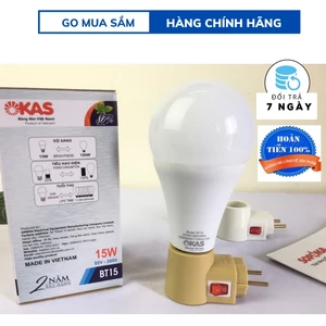 Bóng đèn LED OKAS 15W-20W ánh sáng trắng MẪU MỚI