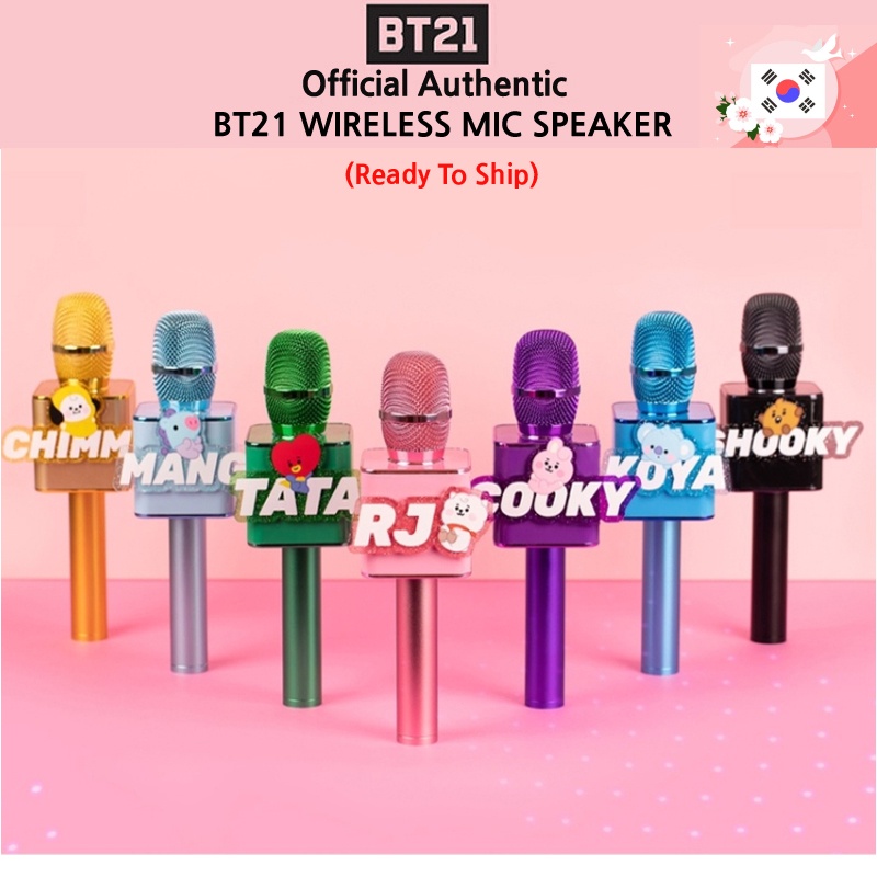 Micro Không Dây Kết Nối Bluetooth Hình Bts Bt21 | Shopee Việt Nam